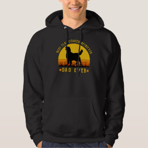 Best Flat Coated Retriever Dad Ever Dad Graphic Fl Hoodie