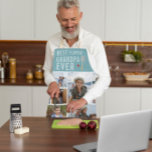 Best Flippin' Grandpa Ever | Photo Collage Apron<br><div class="desc">This sweet punny apron is perfect for dads who love to grill!!! Modern two toned colour block 10 photo collage. Featuring "Best flippin' Grandpa ever". These are Father’s Day gifts that are perfect for any dad. A gift that he will treasure for a lifetime! Can be customised for any moniker...</div>