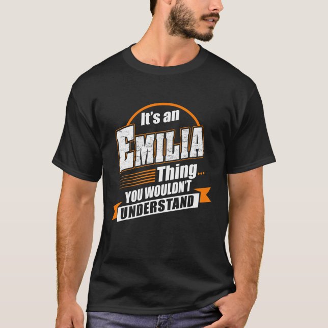 Best   For Emilia   Emilia Named T-Shirt (Front)