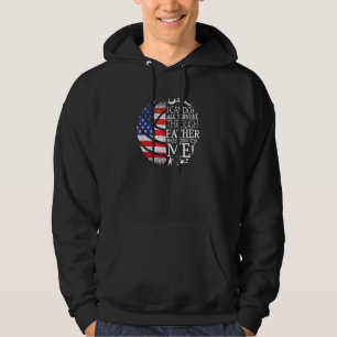 Best For Volleyball Dad American Flag Volleyball D Hoodie