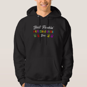 Best Freakin Autism Auntie Ever Autism Awareness K Hoodie