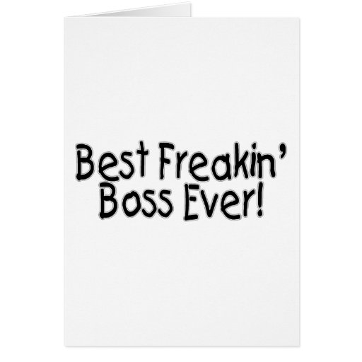 Image of Best Freakin Boss Ever