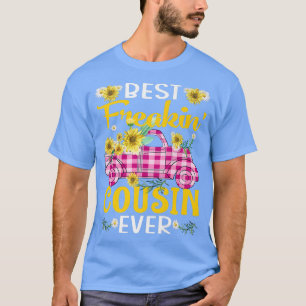Best Freakin' Cousin Ever Sunflower Truck Premium T-Shirt