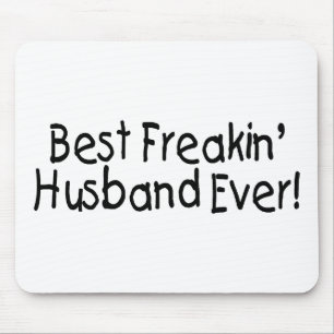 Best Freakin Husband Ever Mouse Mat