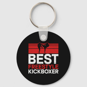 Best Freestyle Kickboxer - Material Arts Kickboxin Key Ring