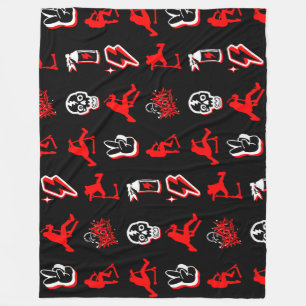 Best Freestyle Pro Scooters Fleece Blanket