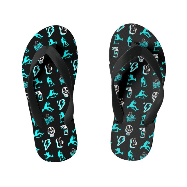 Best Freestyle Pro Scooters Kid's Flip Flops (Footbed)