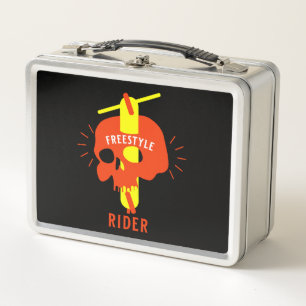 Best Freestyle Pro Scooters Metal Lunch Box