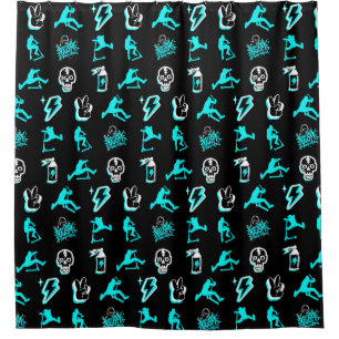Best Freestyle Pro Scooters Shower Curtain