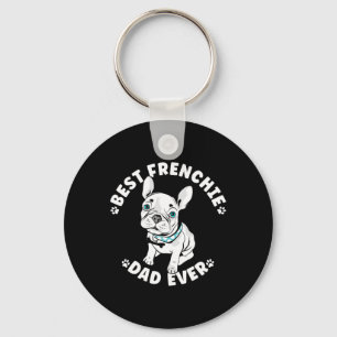Best Frenchie Dad Ever American Bulldog Key Ring