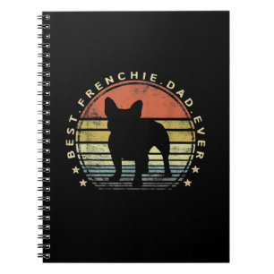 best frenchie dad ever daddy french bulldog gift notebook