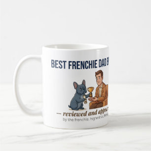 Best Frenchie Dad Ever Funny Dog Dad Award Mug