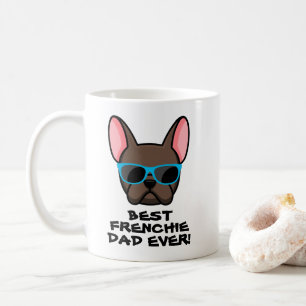 Best Frenchie Dad Father's Day Brown Frenchie Coffee Mug