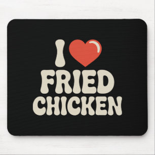 Best Fried Chicken Art For Men Women Kid Fried Chi Mouse Mat
