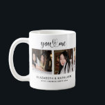 Best Friend 5 Photo Collage Mug<br><div class="desc">A best friends photo collage mug with room for 5 photos. Decorated with the words, you me in a script font. Personalise it with 5 photos of you and your bestie, your names, and the year you became friends. Makes a cute gift for Galentines Day or anytime. Designed for you...</div>