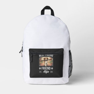 Best Friend Alfie Dog Lover Printed Backpack