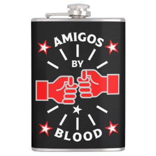 Best Friend Amigos Hip Flask