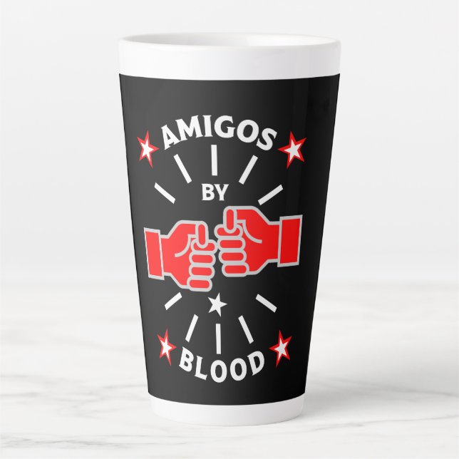 Best Friend Amigos Latte Mug (Front)