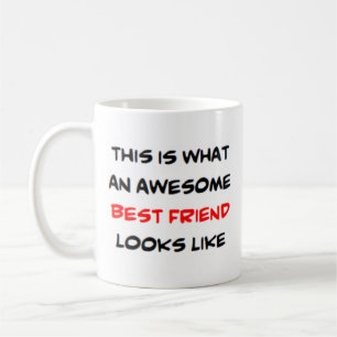 best friend, awesome coffee mug