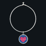 "Best Friend" Bangle Charm Sister Bracelet<br><div class="desc">The "Best Friend" Bangle Charm Sister Bracelet is a unique piece that has an editable message for you to personalise easily. This charm bracelet says "Best Friend" to create a one of a kind bracelet your Best Friend will love.</div>