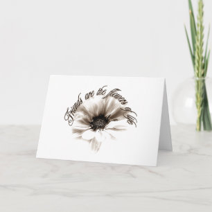 ***BEST FRIEND*** BEAUTIFUL FLOWER "BIRTHDAY WISH" CARD