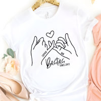 Best Friend Besties Since Year Gift Personalised