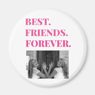 Best Friend BFF Besties Photo Magnet