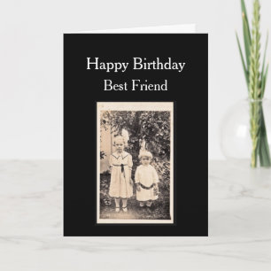 Best Friend Birthday with Your Photo Card