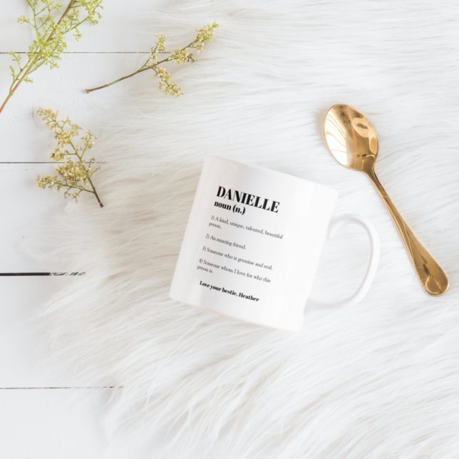 Best friend custom name gift heartfelt Coffee Mug (Creator Uploaded)