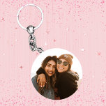 Best Friend Custom Photo Create your own Key Ring<br><div class="desc">Show your love to your best friend by this beautiful custom photo keychain This print features your own favourite photo of you and your BFF. 1 photo in the front and 1 photo in the back of the keychain. You can easily customise the photo of the keychain by clicking 'personalise...</div>