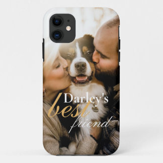 Best Friend Cute Photo Family Modern  iPhone 11 Case