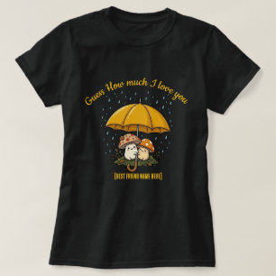 Best Friend Day Shirt: Cute Mushroom Umbrella Tee