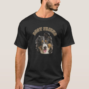 Best Friend Dog Daddy Dog Mum Australian Shepherd T-Shirt