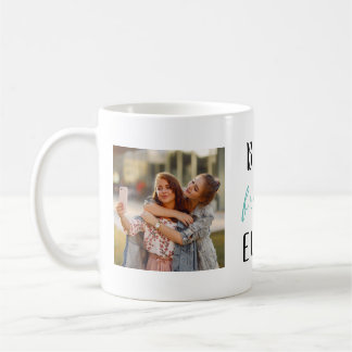 Best Friend Ever | 2 Square Photos Coffee Mug