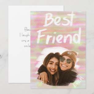 Best Friend Ever Photo Holiday Card