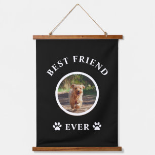Best Friend Ever Unique Template Dog Lover Photo Hanging Tapestry