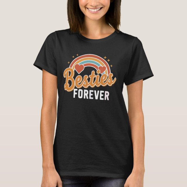 Best Friend Forever Friendship Bestie BFF Squad T-Shirt (Front)