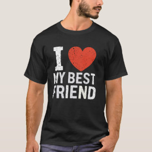 Best Friend Forever Friendship Bestie BFF Squad T-Shirt