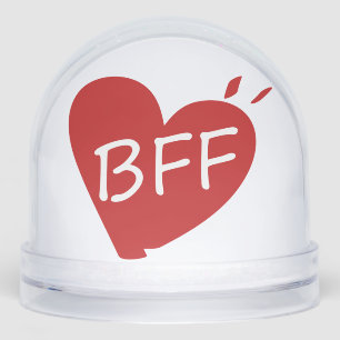 Best Friend Forever Friendship – Heartfelt Friend Snowglobe