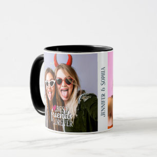 Best Friend forever two pictures template trendy Mug