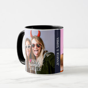 Best Friend forever two pictures template trendy Mug