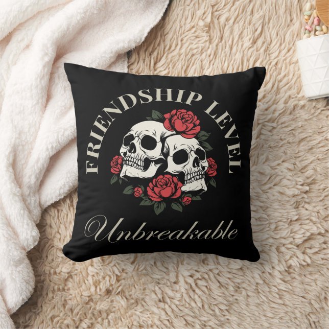 Best Friend, Friendship Level: Unbreakable, friend Cushion (Blanket)