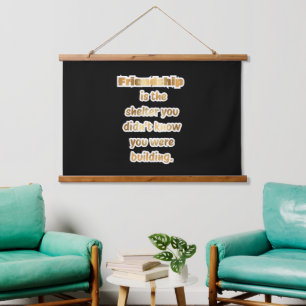 Best Friend Gift Quote Hanging Tapestry