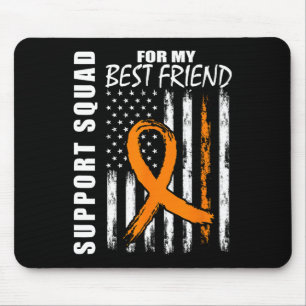 Best Friend Gifts Multiple Sclerosis Flag Support  Mouse Mat