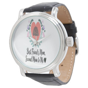 Best Friend is Mum Personalised Watch Gift for Mot