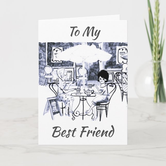 **BEST FRIEND** LET'S CELEBRATE OUR "BIRTHDAY" CARD (Front)