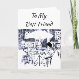 **BEST FRIEND** LET'S CELEBRATE OUR "BIRTHDAY" CARD