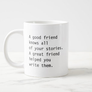 Best Friend Mug w Quote about friendship