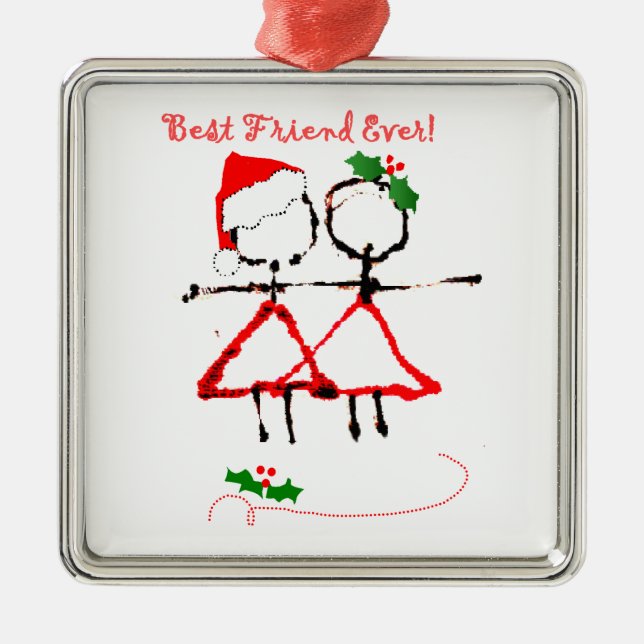 Best Friend ornament (Front)