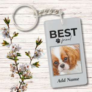 Best Friend Pet Photo  Key Ring
